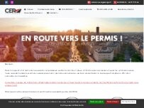 Website Screenshot CER DU LYCEE