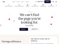 Website Screenshot Regus Carré Monceau
