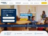 Website Screenshot Nemea Coliving Nice Campus