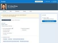 Website Screenshot Gynécologue Paris : Dr Yuting Wang - Spécialiste en Endométriose, Bilingue Mandarin - Pointgyn Paris