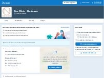 Website Screenshot One Clinic - Bordeaux