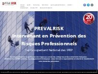 Website Screenshot PREVALRISK