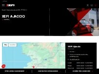 Website Screenshot XEFI Ajaccio