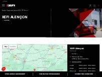 Website Screenshot XEFI Alençon