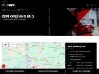 Website Screenshot XEFI Orléans Sud