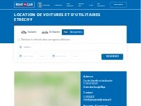 Website Screenshot Rent A Car