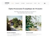 Website Screenshot Eglise Protestante Evangélique de l'Estuaire