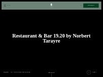 Website Screenshot Restaurant & Bar 19.20 by Norbert Tarayre