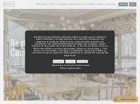 Website Screenshot DEMEURES DE CAMPAGNE RESTAURANT