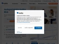 Website Screenshot Audika - Audioprothésiste Blois
