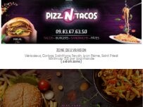 Website Screenshot PIZZNTACOS VENISSIEUX
