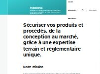 Website Screenshot Meddeva