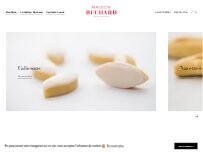 Website Screenshot Pâtisserie Béchard