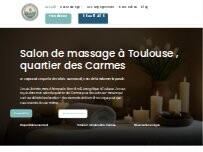 Website Screenshot Corps en Harmonie - Centre de Massages à Toulouse - Californien - Ayurvédique - Pierres Chaudes