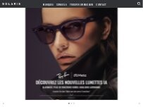 Website Screenshot Solaris - Paris Marais