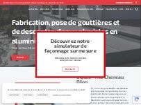 Website Screenshot ALU CHENEAU EURL