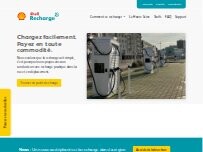 Website Screenshot Shell Recharge Charging Station