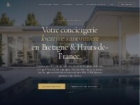 Website Screenshot Domesia Conciergerie