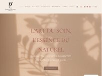 Website Screenshot Francesca Ruffino Beauty