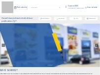 Website Screenshot Maxi Market Orly