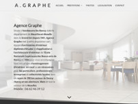 Agence Graphe website screenshot