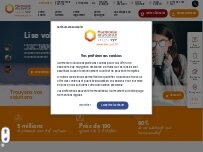 Website Screenshot Harmonie Mutuelle