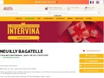 Website Screenshot Nicolas Neuilly Bagatelle