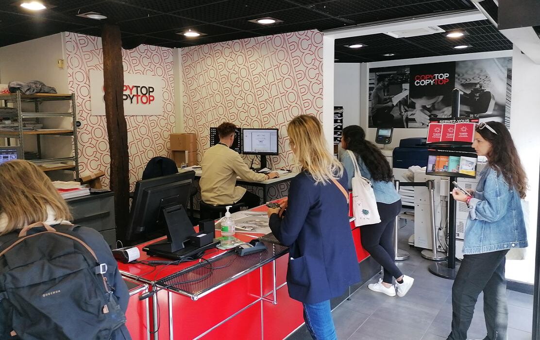Images COPYTOP Batignolles - Rome / Imprimerie Paris 17ème
