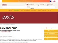 Website Screenshot Nicolas La Madeleine