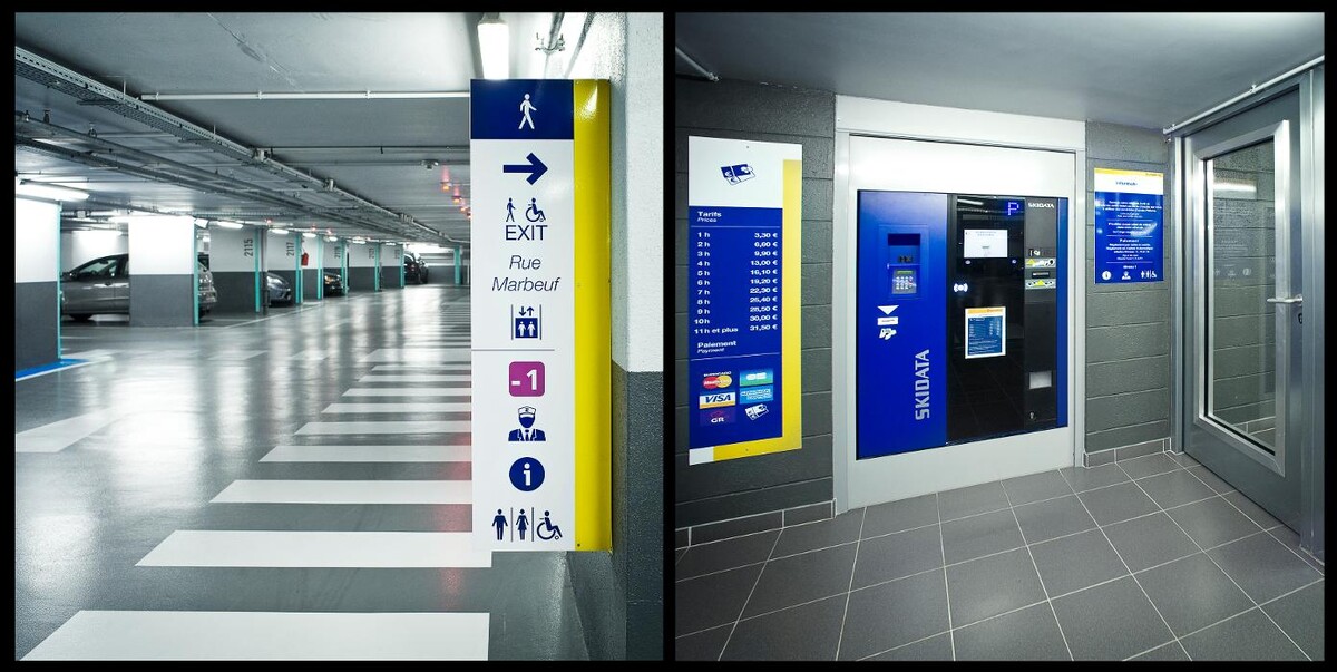 Images Parking Interparking Marbeuf Champs-Elysées