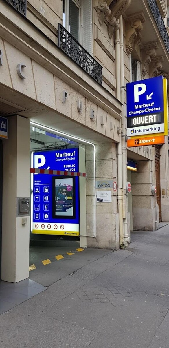 Images Parking Interparking Marbeuf Champs-Elysées