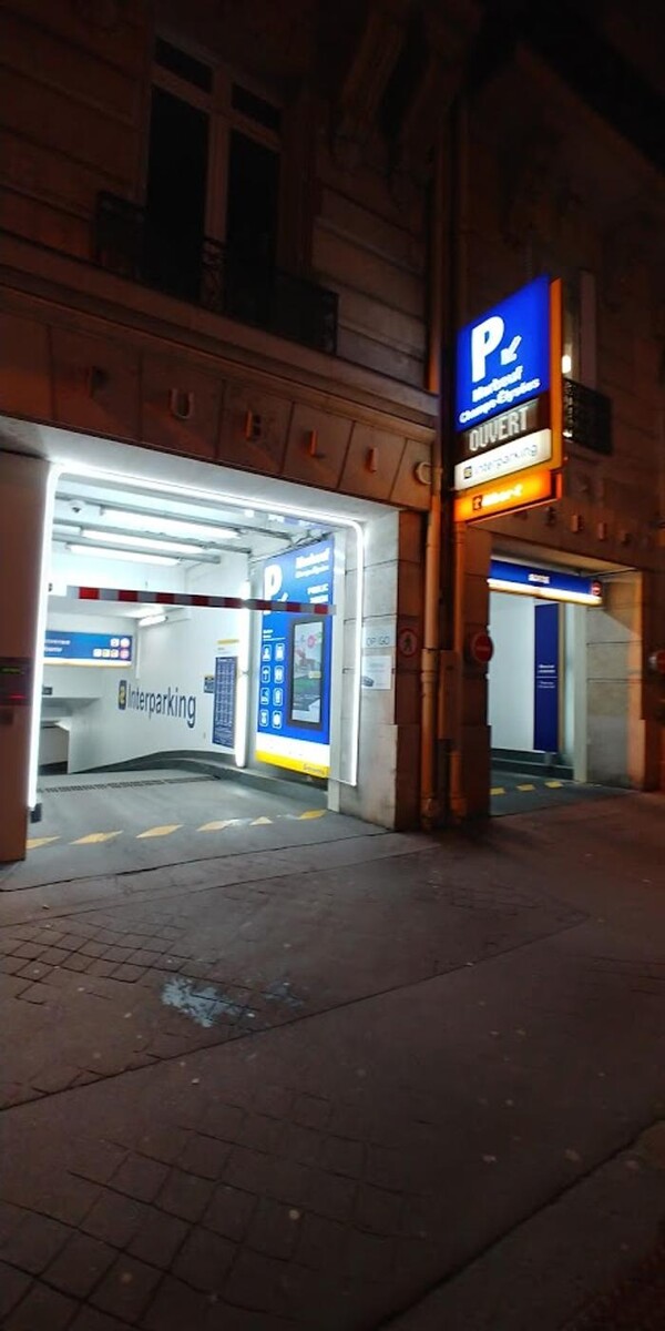 Images Parking Interparking Marbeuf Champs-Elysées