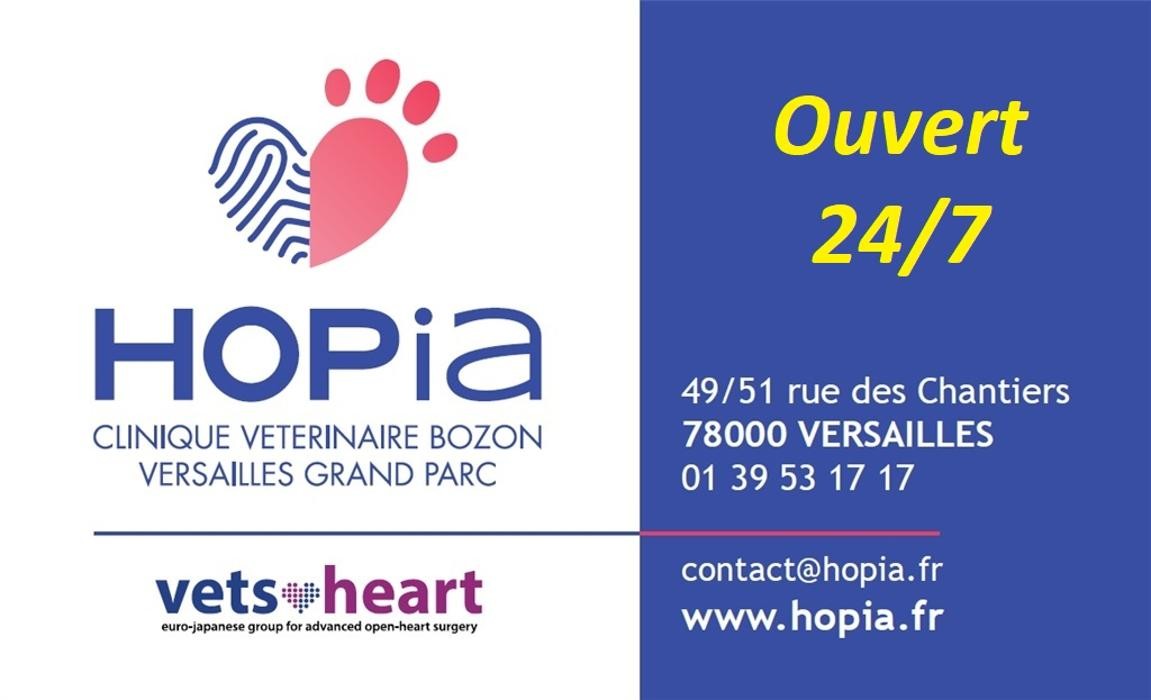 HOPia - CLINIQUE VETERINAIRE BOZON 24/7 Logo