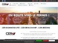Website Screenshot CER BEZONS MAURICE BERTEAUX
