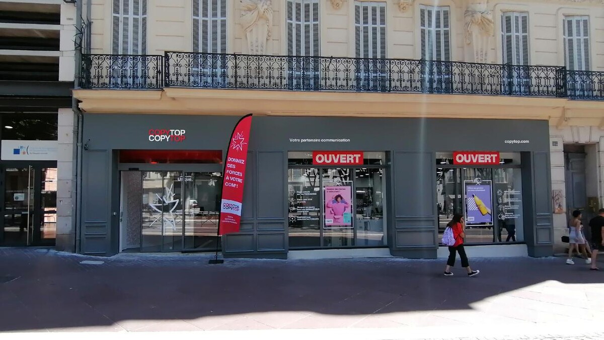 Images COPYTOP La Canebière / Imprimerie Marseille 1er pour pro et particuliers
