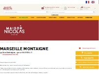 Website Screenshot Nicolas Marseille Montaigne