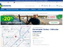 Website Screenshot Euromaster Véhicules Industriels - Corbas