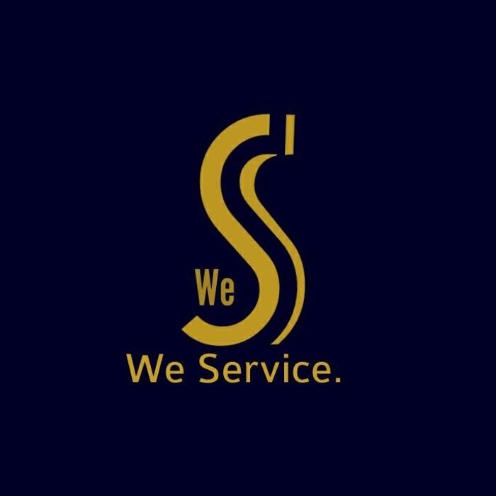 We Service. Logo