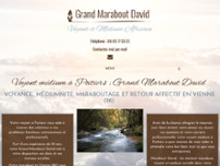 GRAND MARABOUT DAVID website screenshot