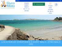 GYRO MALO website screenshot