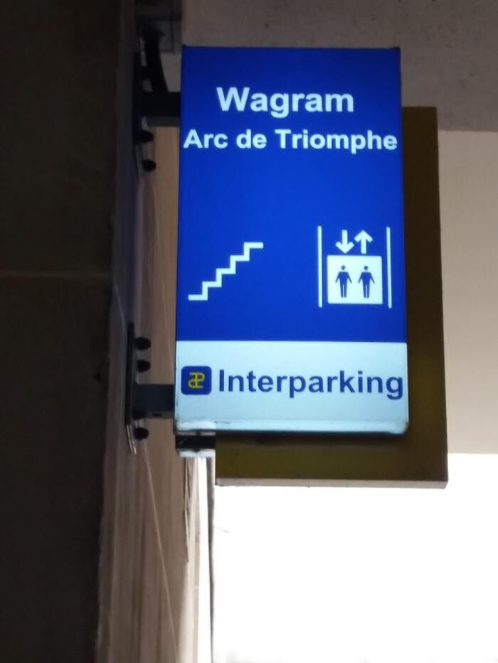 Images Parking Interparking Wagram - Arc de Triomphe