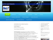 ACTIF website screenshot