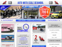 Screenshot for https://www.auto-moto-ecole-bandol.fr/