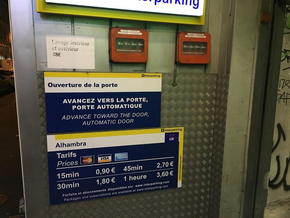 Images Parking Interparking Alhambra - République