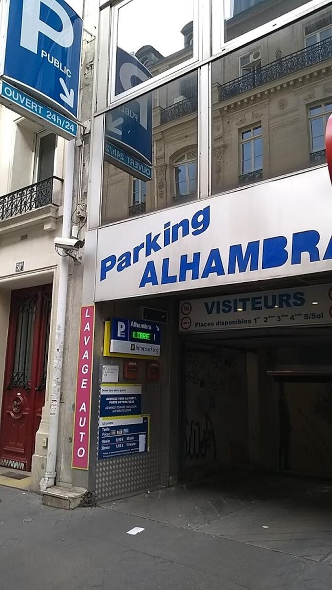 Images Parking Interparking Alhambra - République