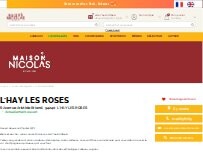 Website Screenshot Nicolas l'Hay les Roses