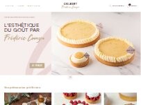 Website Screenshot BOULANGERIE PATISSERIE COLBERT