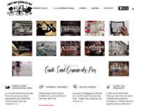 Comité Saint Germain-des-Prés website screenshot