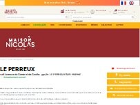 Website Screenshot Nicolas Le Perreux