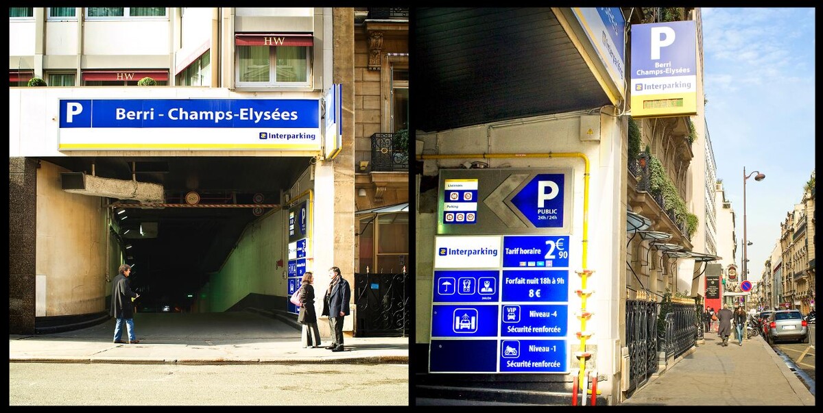 Images Parking Interparking Berri Champs-Elysées
